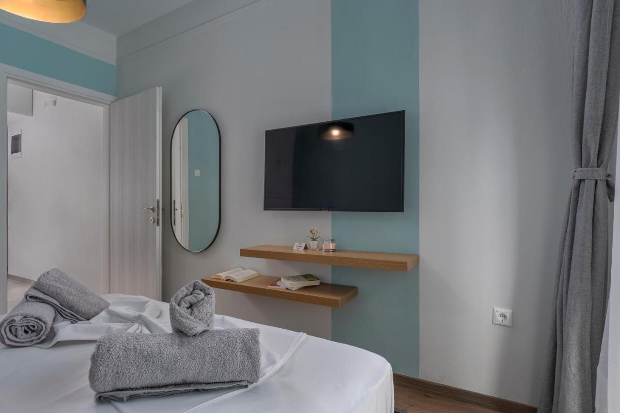 Estia Thessaloniki Apartment, Cozy, Spacious, Sunny, 2 Rooms-5 Beds Zewnętrze zdjęcie