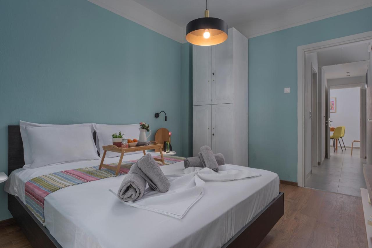 Estia Thessaloniki Apartment, Cozy, Spacious, Sunny, 2 Rooms-5 Beds Zewnętrze zdjęcie