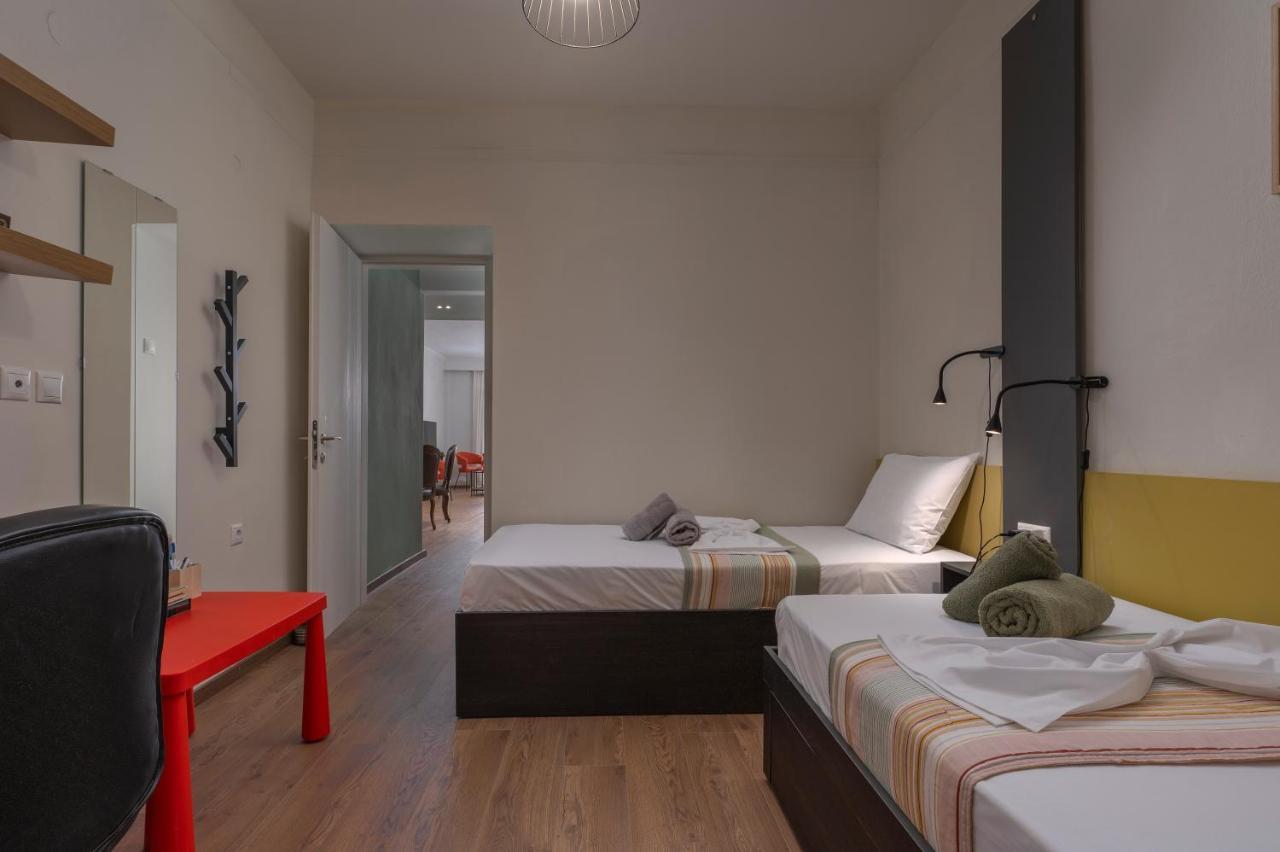 Estia Thessaloniki Apartment, Cozy, Spacious, Sunny, 2 Rooms-5 Beds Zewnętrze zdjęcie