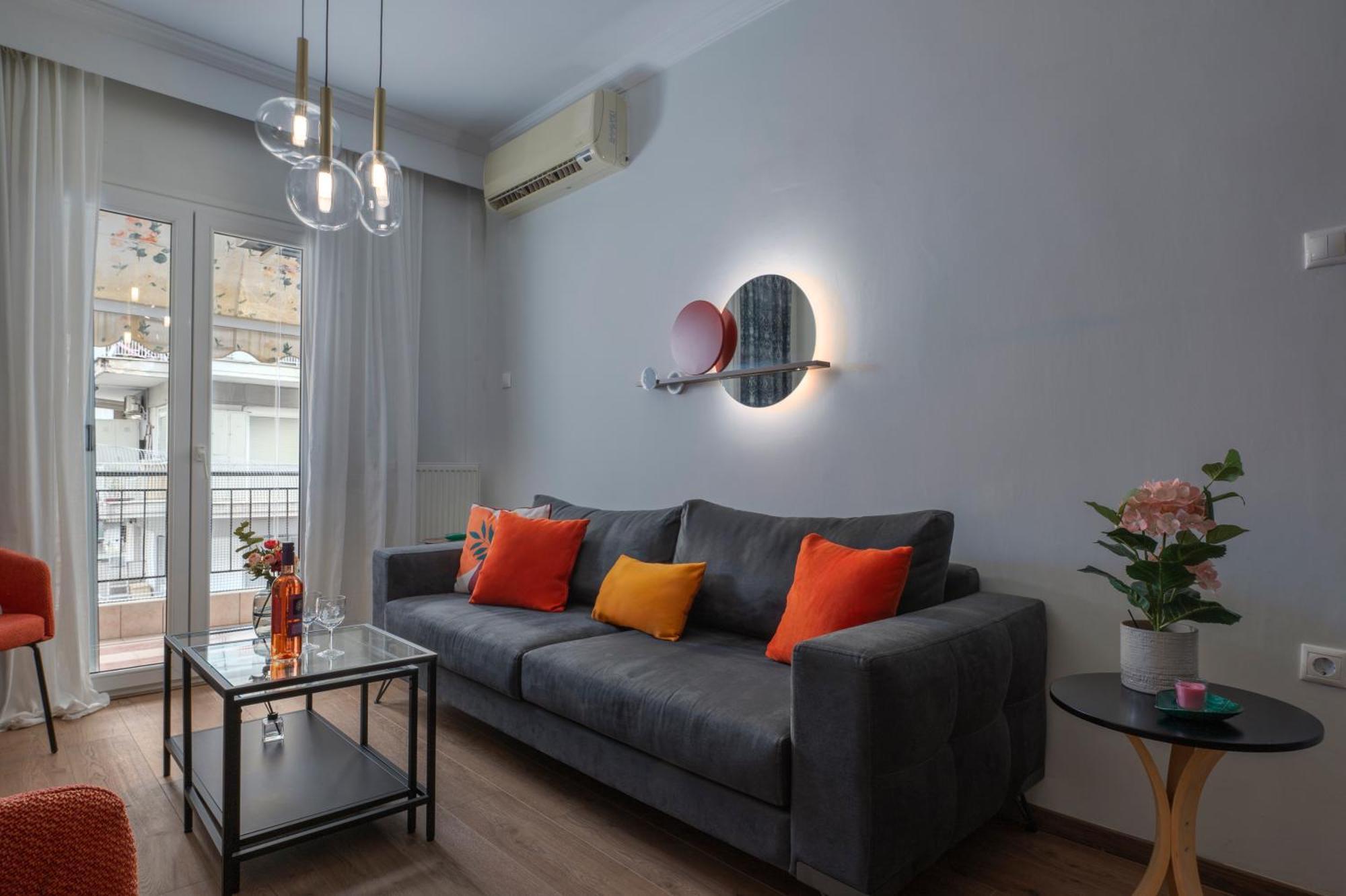 Estia Thessaloniki Apartment, Cozy, Spacious, Sunny, 2 Rooms-5 Beds Zewnętrze zdjęcie