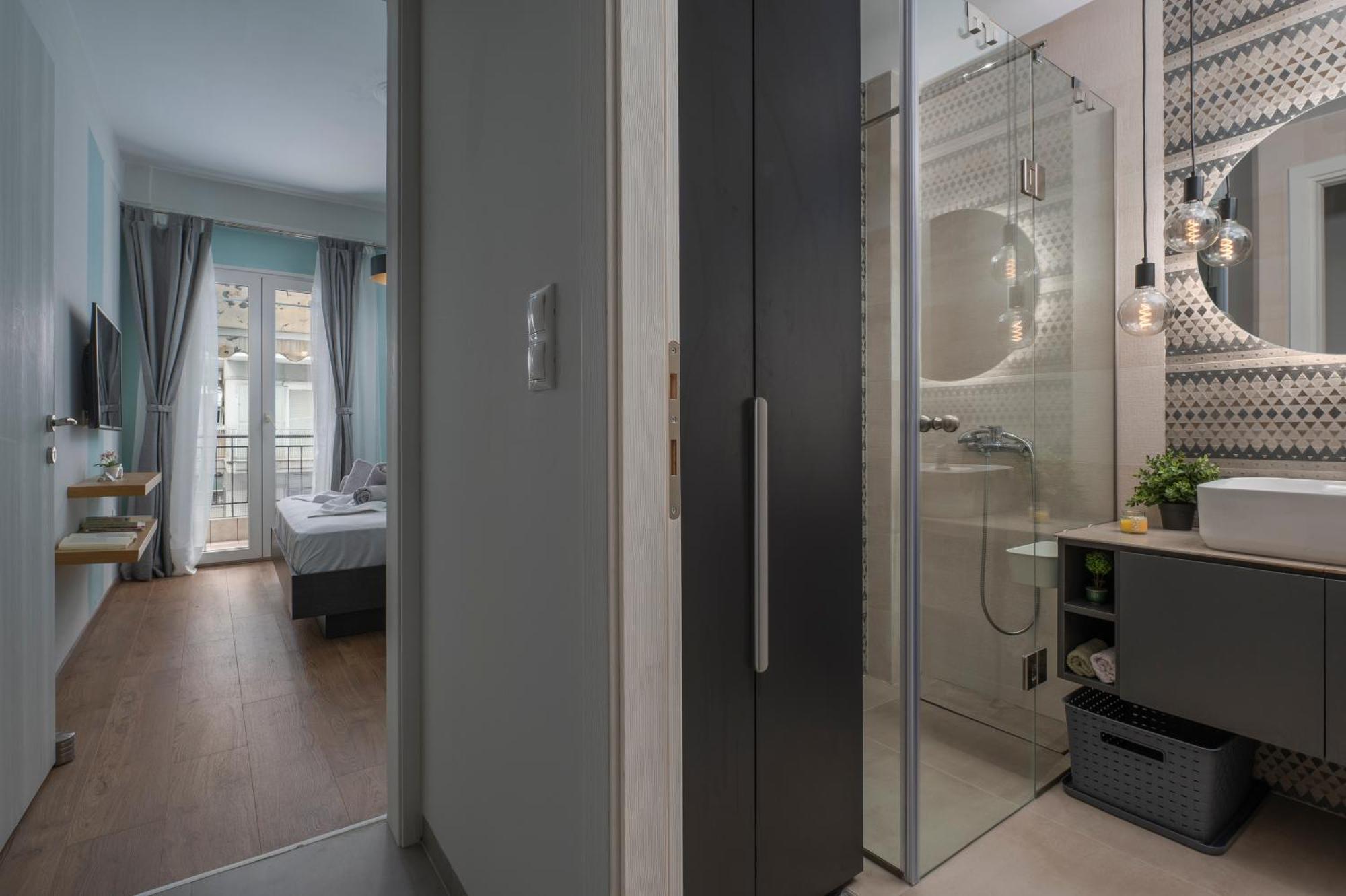 Estia Thessaloniki Apartment, Cozy, Spacious, Sunny, 2 Rooms-5 Beds Zewnętrze zdjęcie
